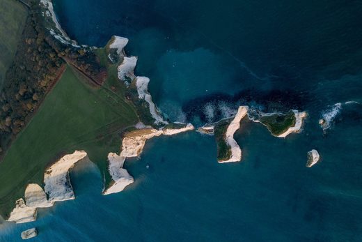 Click to enlarge Old Harry Rocks