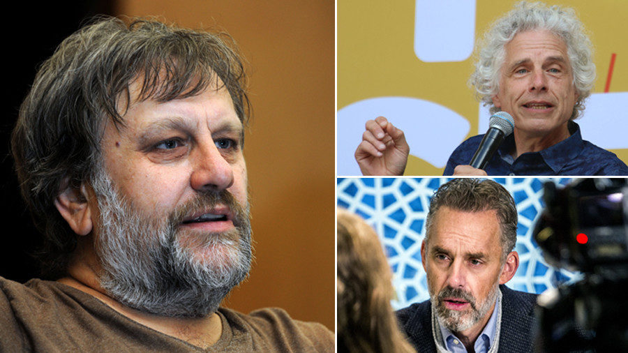 Slavoj Zizek Steven Pinker Jordan Peterson