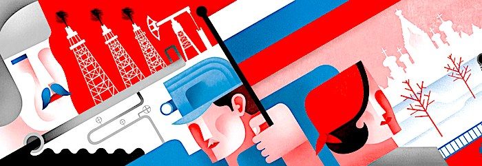 Russia trade banner