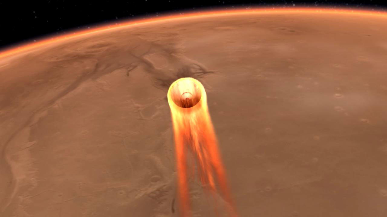 Click to enlarge NASA InSight