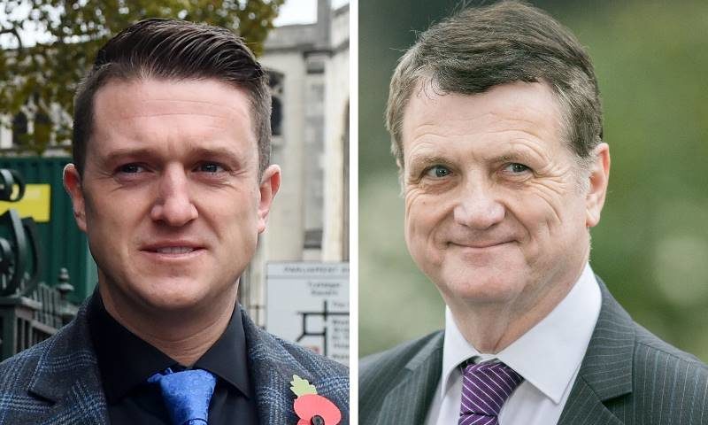 Click to enlarge George Batton Tommy Robinson