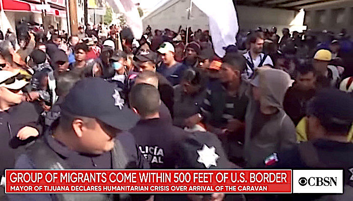 Tijuana migrants
