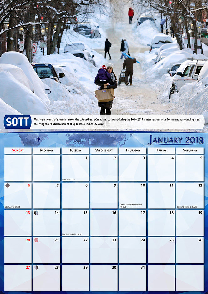 SOTT Calendar 2019