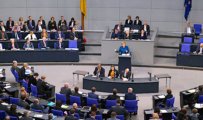 Merkel Bundestag
