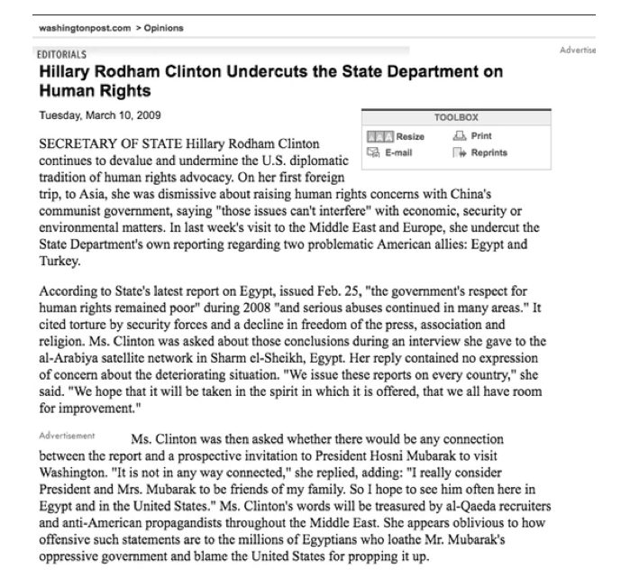 Click to enlarge HRC article