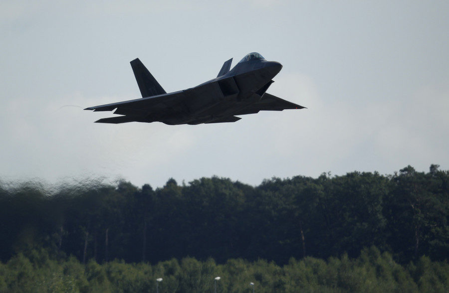 F-22 Raptors