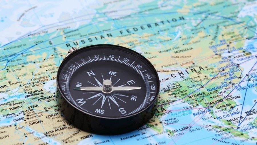 China Russia compass