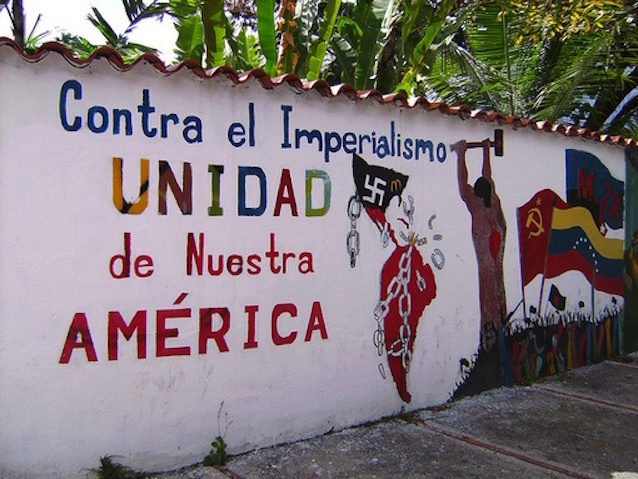 US imperialism Venezuela