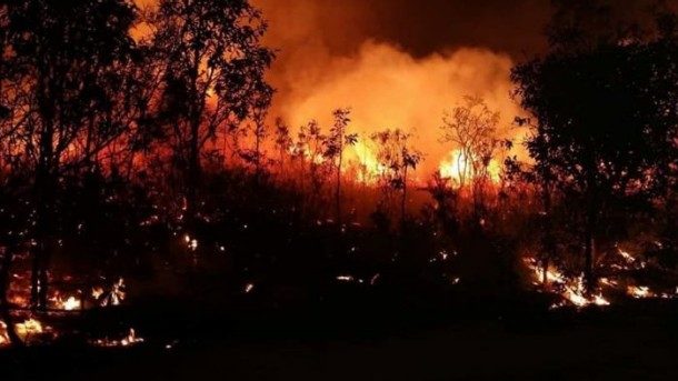 Queensland bush fire
