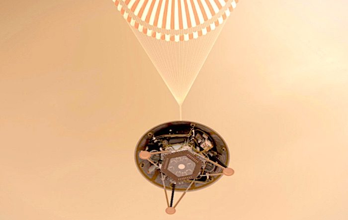 Click to enlarge InSight drop