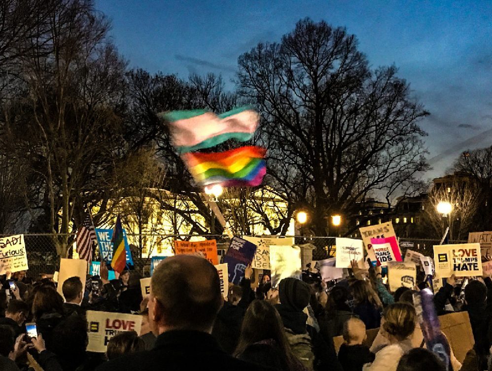 Click to enlarge gay trans protest