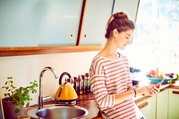 kitchen cell phone