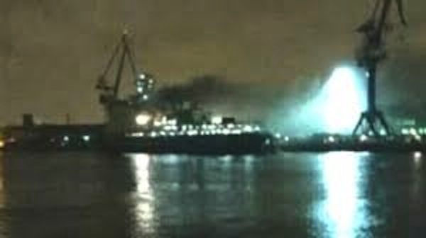Viktor Chernomyrdin icebreaker fire