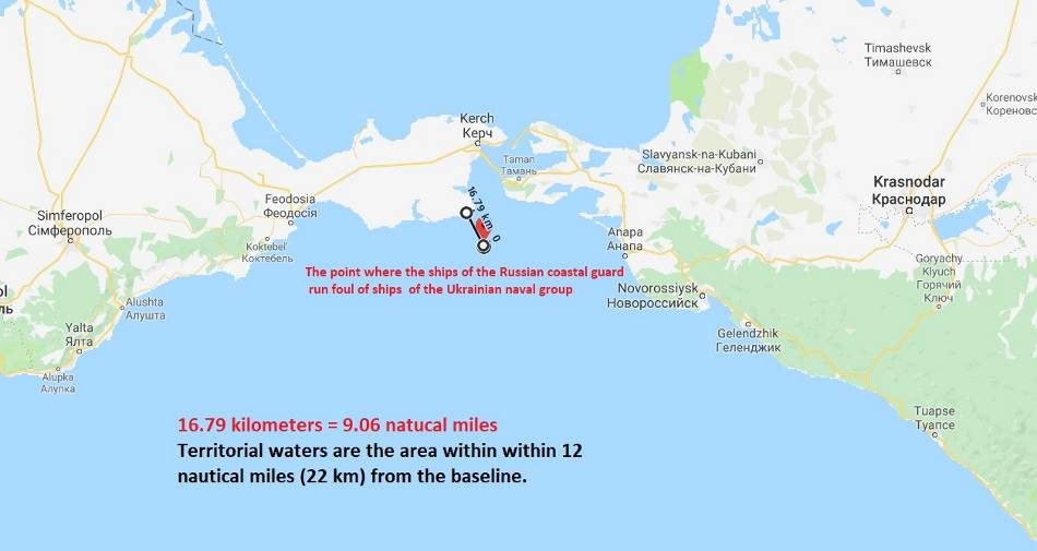 Click to enlarge Ukraine kerch bridge map