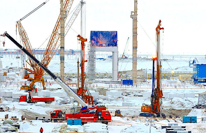 Click to enlarge LNG Arctic port