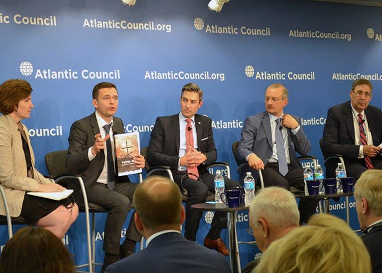 Click to enlarge Atlantic council meeting