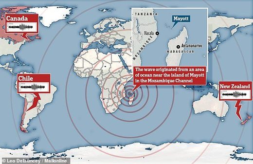 Strange seismic event 'shook' the planet for 20 minutes on November 11 - And no one felt it