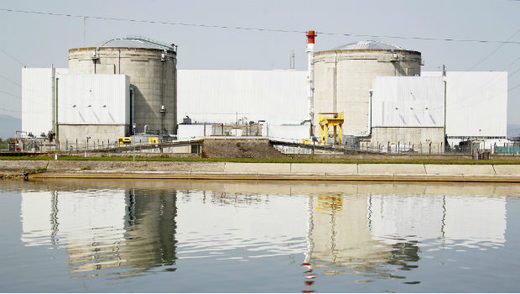 Fessenheim nuclear reactor France
