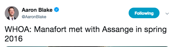 Click to enlarge Assange Manafort tweets