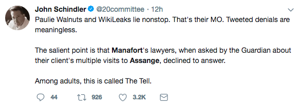 Click to enlarge Assange Manafort tweets