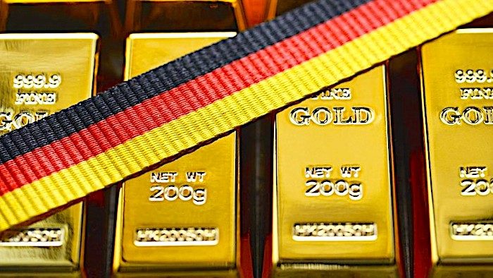 Click to enlarge German gold bars
