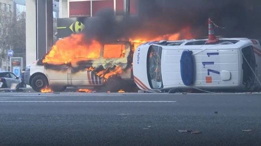 yellow vest protests Brussels
