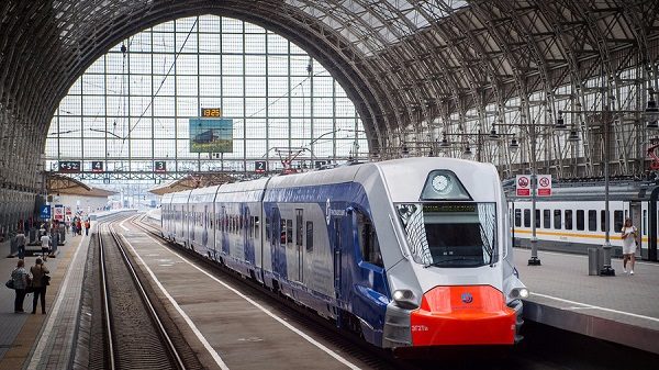 Moscow's Kievsky terminal.