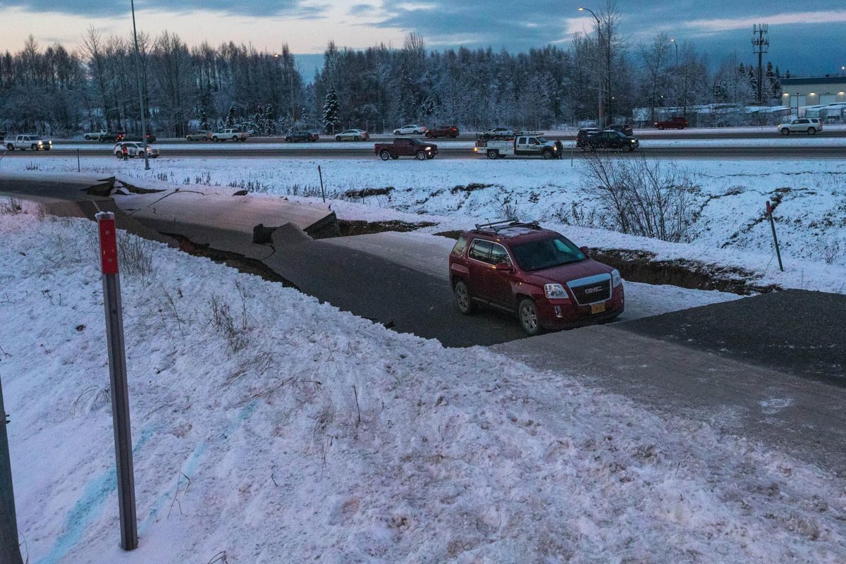 Click to enlarge Earthquake in southcentral Alaska
