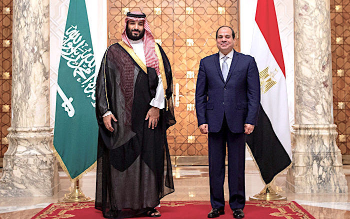 Click to enlarge Al-Sisi/MbS