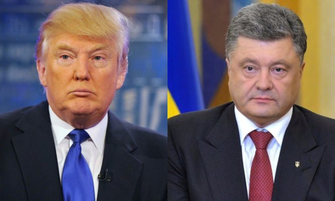 Petro Poroshenko Trump