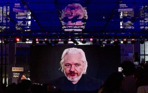 Click to enlarge Julian Assange