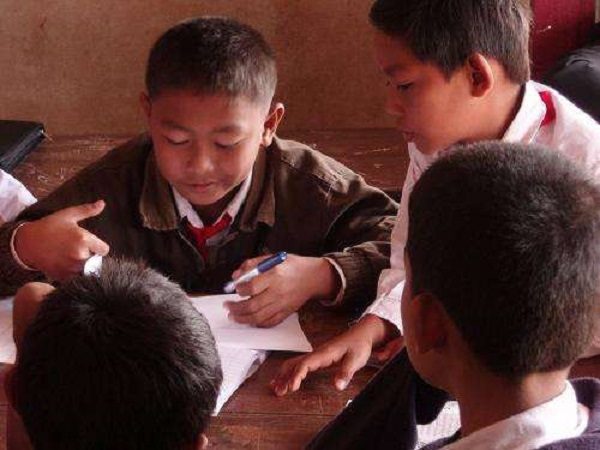 Click to enlarge kids in school