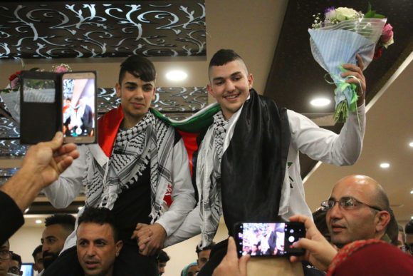 Click to enlarge Shadi Farrah and Ahmad Al-Zaatari