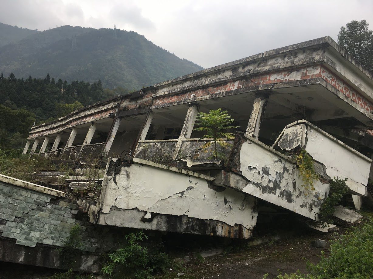Click to enlarge earthquake damage