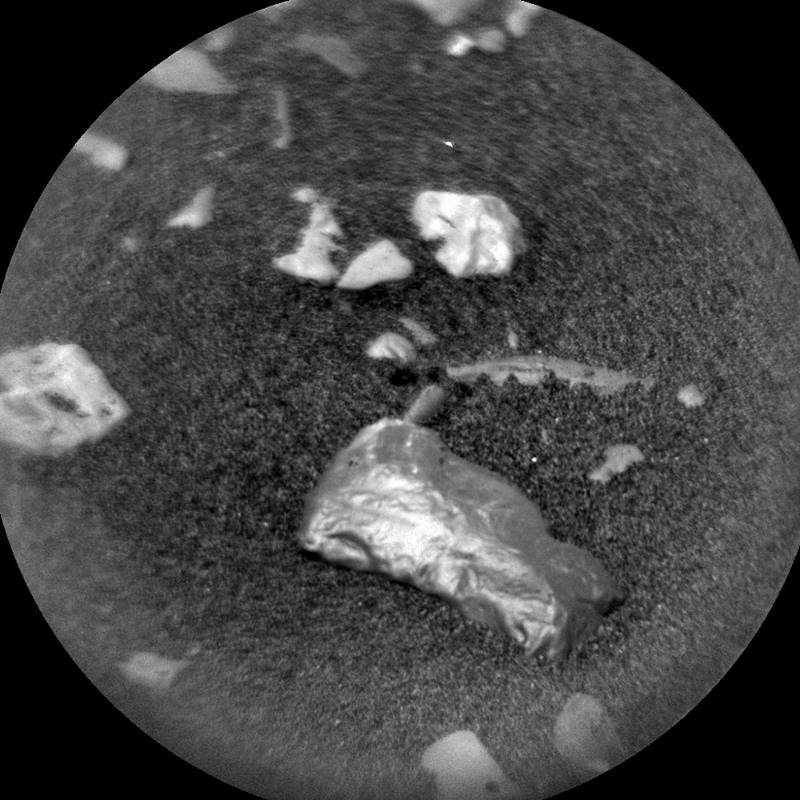 shiny object mars rover curiosity