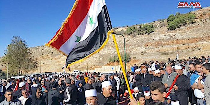 Click to enlarge Golan Heights Syrians