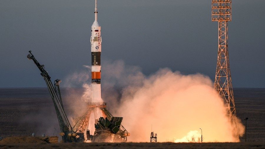 Soyuz takeoff
