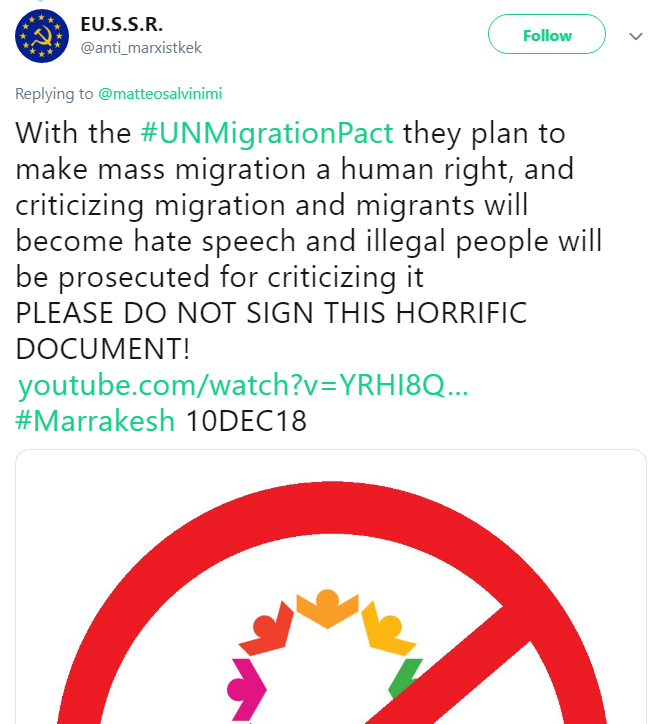 Click to enlarge EUSSR tweet