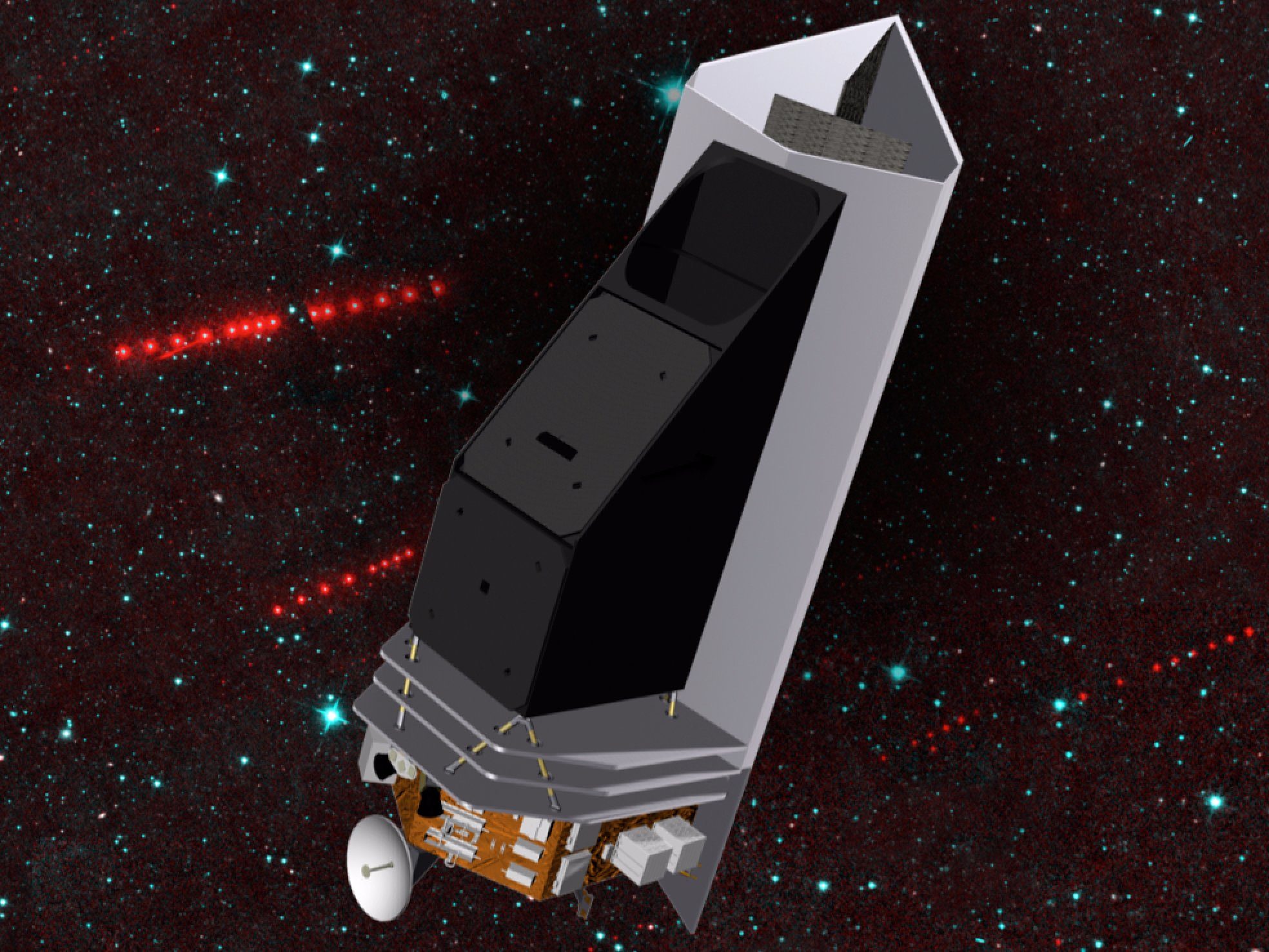 Click to enlarge NEOCam asteroid-hunting telescope