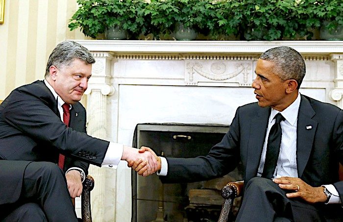 Click to enlarge Poroshenko/Obama