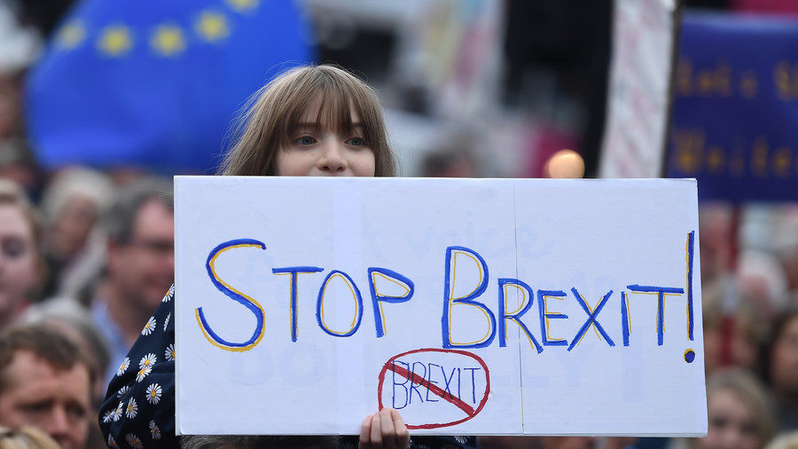 stop brexit protest