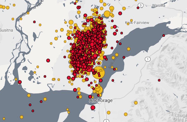Alaska Earthquake aftershocks 11.30.18
