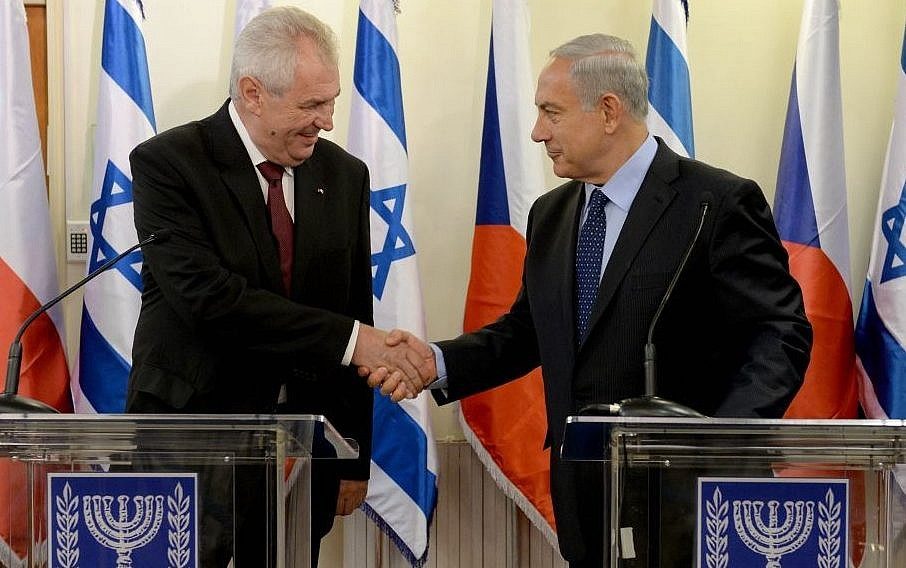 Click to enlarge Netanyahu Zeman