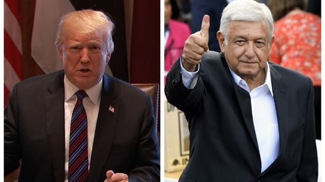 Andres Manuel Lopez Obrador  Donald Trump