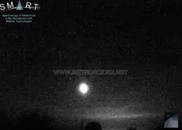 Click to enlarge Spain meteor