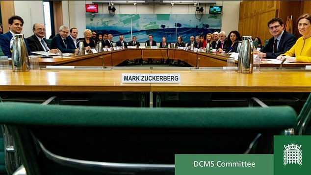 Click to enlarge UK comitte facebook cambridge analytica
