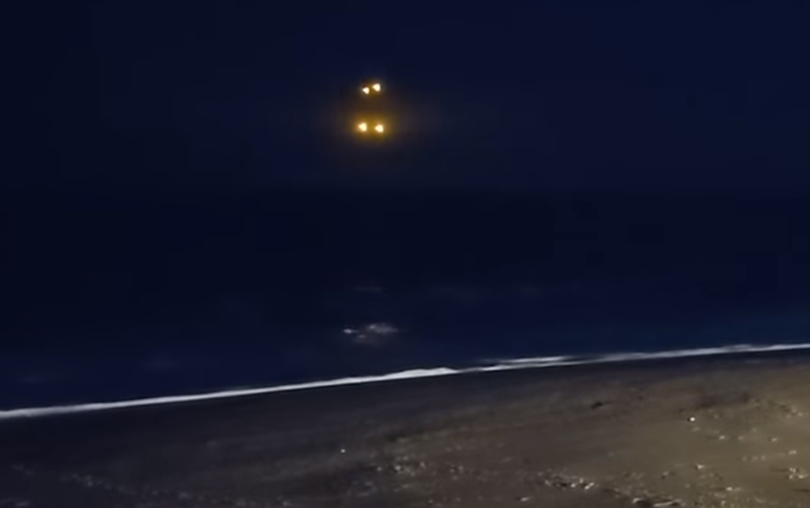 Lights over Outer Banks, NC
