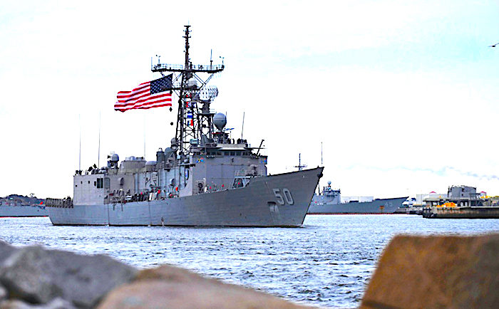 US naval boat