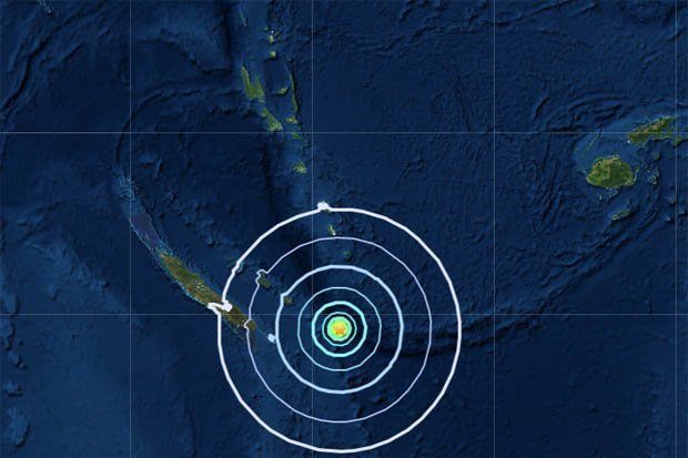 A 6.2 magnitude quake has hit the South Pacific French territory of New Caledonia