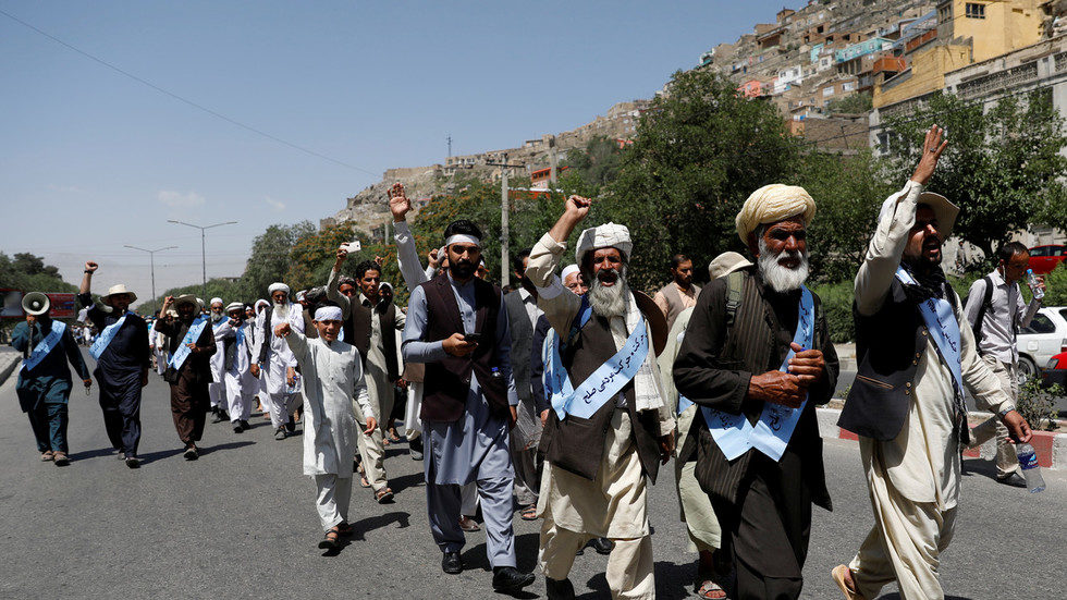 kabul protesters